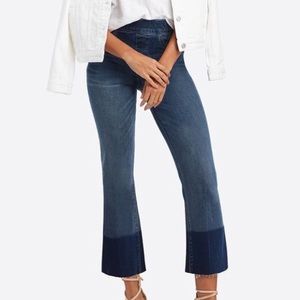SPANX Crop Flare Denim Legging!